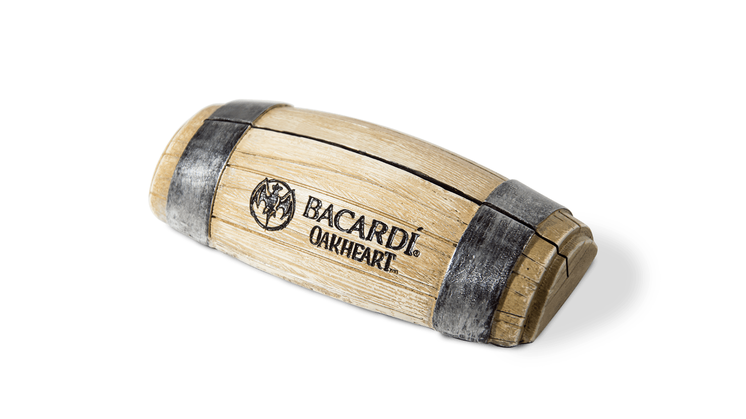 Bacardi Oakheart Menukartenhalter