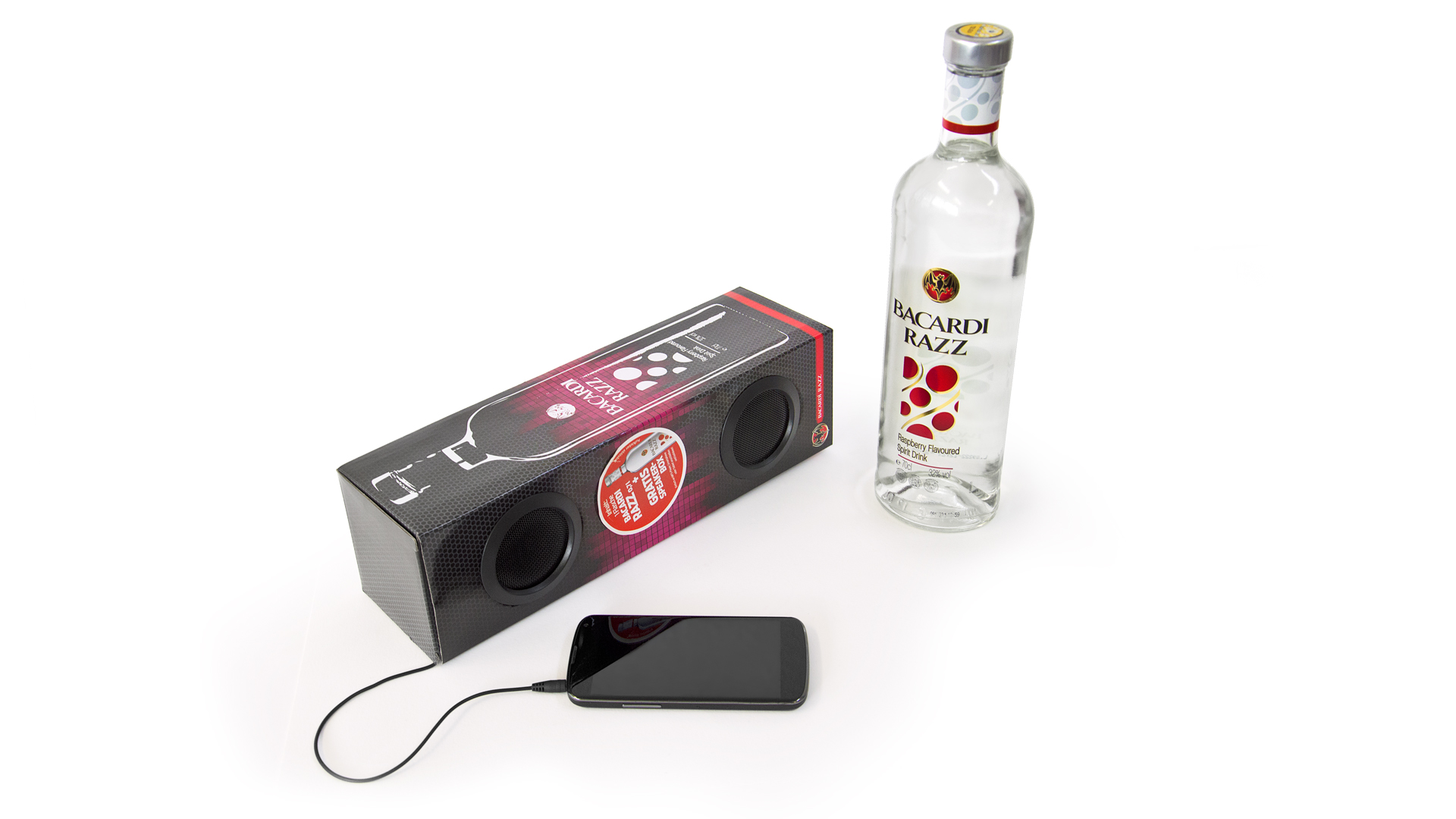 Bacardi Razz Speakerbox