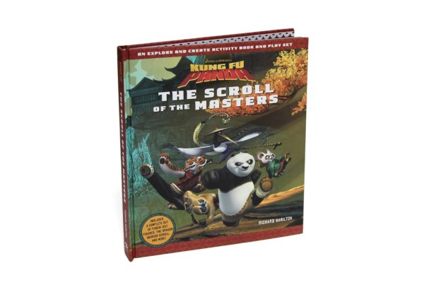 Kung Fu Panda - The Scroll of the Masters Trivia Book Buch Trivial Wissen Knowledge 2 On-Pack Co-Pack Druck Print Verpackung Schachtel Karton Packaging Box Starlite Veredelung Finish UV-Lack Colour 4c