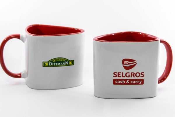 Selgros - Tasse in Sonderform