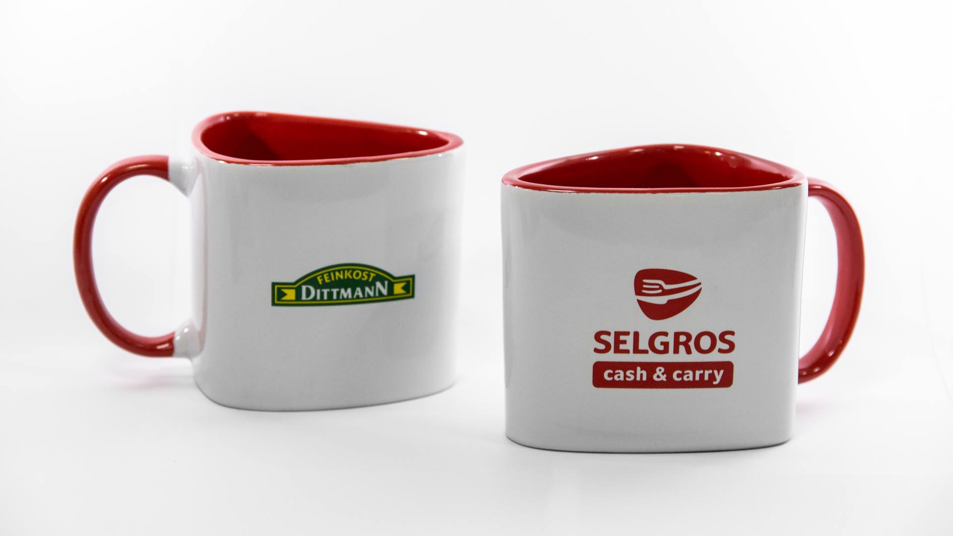Selgros - Tasse in Sonderform